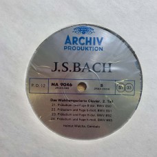 J.S. Bach: «Cembalowerke I / Works For Harpsichord I / OEuvres Pour Clavecin I» LP 06
