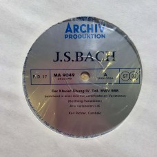 J.S. Bach: «Cembalowerke I / Works For Harpsichord I / OEuvres Pour Clavecin I» LP 09