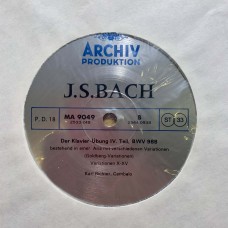 J.S. Bach: «Cembalowerke I / Works For Harpsichord I / OEuvres Pour Clavecin I» LP 09