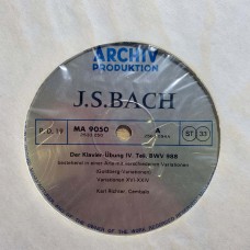 J.S. Bach: «Cembalowerke I / Works For Harpsichord I / OEuvres Pour Clavecin I» LP 10