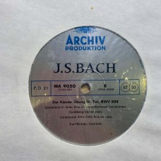 J.S. Bach: «Cembalowerke I / Works For Harpsichord I / OEuvres Pour Clavecin I» LP 10