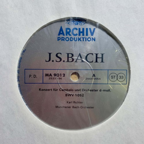 J.S. Bach: «Konzerte - Concertos» LP 05