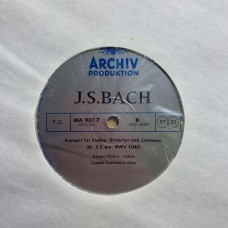 J.S. Bach: «Konzerte - Concertos» LP 10