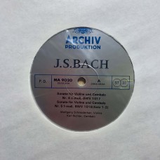 J.S. Bach: «Kammermusik I / Chamber Music I / Musique De Chambre I» LP 02