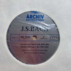 J.S. Bach: «Orgelwerke I - Organ Works I - OEuvres Pour Orgue I» LP 01