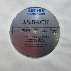 J.S. Bach: «Orgelwerke I - Organ Works I - OEuvres Pour Orgue I» LP 02