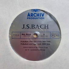 J.S. Bach: «Orgelwerke I - Organ Works I - OEuvres Pour Orgue I» LP 03