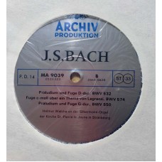 J.S. Bach: «Orgelwerke I - Organ Works I - OEuvres Pour Orgue I» LP 07