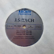 J.S. Bach: «Orgelwerke I - Organ Works I - OEuvres Pour Orgue I» LP 08