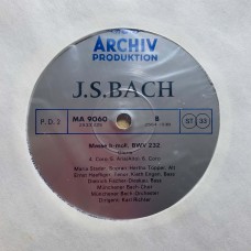 J.S. Bach: «Messen, Motetten, Lieder - Masses, Motets, Songs - Messes, Motets, Chants» LP 01