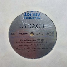 J.S. Bach: «Weihnachts-Oratorium - Magnificat - Kantaten I» LP 01