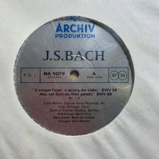 J.S. Bach: «Kantaten II - Cantatas II - Cantates II» LP 01