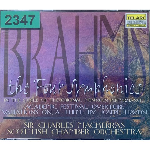 Brahms - Sir Charles Mackerras, Scottish Chamber Orchestra: «The Four Symphonies / Academic Fastival Overture / Variations On A Theme By Haydn»