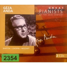 Great Pianists Of The 20th Century: «Geza Anda»