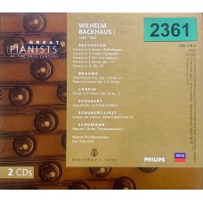 Great Pianists Of The 20th Century: «Wilhelm Backhaus I»