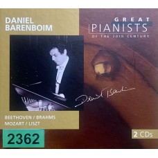 Great Pianists Of The 20th Century: «Daniel Barenboim»