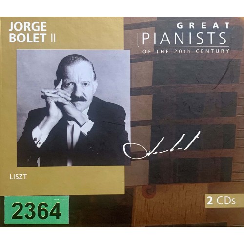 Great Pianists Of The 20th Century: «Jorge Bolet II»