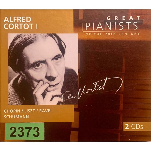 Great Pianists Of The 20th Century: «Alfred Cortot I»