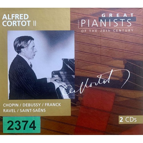 Great Pianists Of The 20th Century: «Alfred Cortot II»