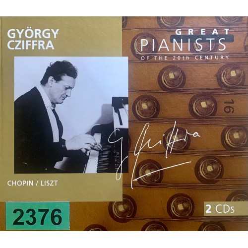 Great Pianists Of The 20th Century: «Gyorgy Cziffra»