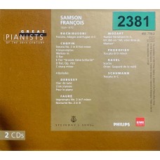 Great Pianists Of The 20th Century: «Samson Francois»