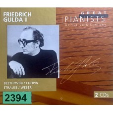 Great Pianists Of The 20th Century: «Friedrich Gulda II»