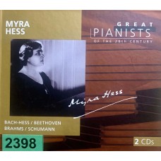 Great Pianists Of The 20th Century: «Myra Hess»