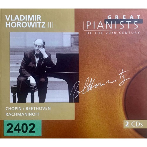 Great Pianists Of The 20th Century: «Vladimir Horowitz III»