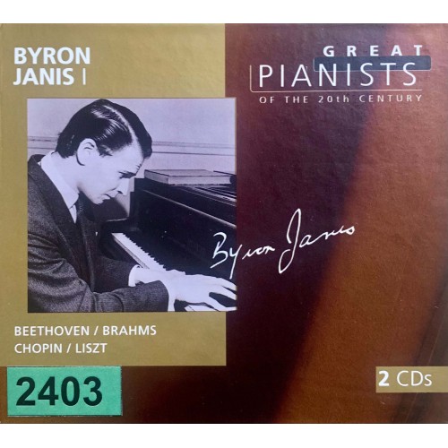 Great Pianists Of The 20th Century: «Byron Janis I»