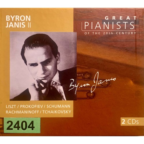 Great Pianists Of The 20th Century: «Byron Janis II»