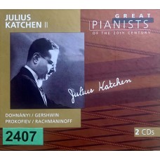 Great Pianists Of The 20th Century: «Julius Katchen II»