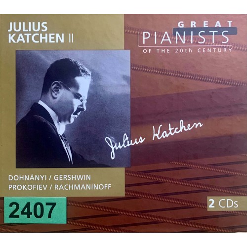 Great Pianists Of The 20th Century: «Julius Katchen II»