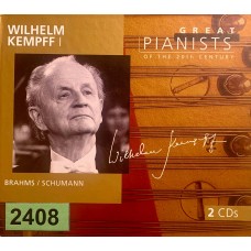 Great Pianists Of The 20th Century: «Wilhelm Kempff I»