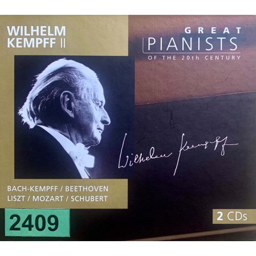 Great Pianists Of The 20th Century: «Wilhelm Kempff II»