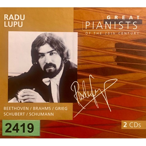 Great Pianists Of The 20th Century: «Radu Lupu»