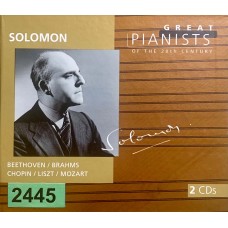 Great Pianists Of The 20th Century: «Solomon»