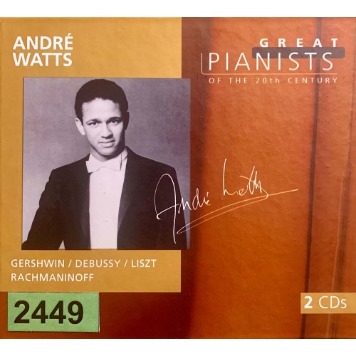 Great Pianists Of The 20th Century: «Andre Watts»