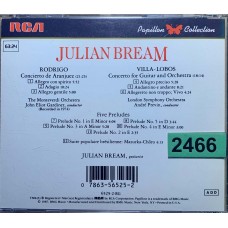 Julian Bream: «Rodrigo: Concierto De Aranjuez / Villa-Lobos: Guitar Concerto, Five Preludes»