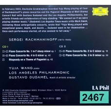 Yuja Wang, Los Angeles Philharmonic Orchestra, Gustavo Dudamel - Sergei Vasilyevich Rachmaninoff: «The Piano Concertos & Paganini Rhapsody»