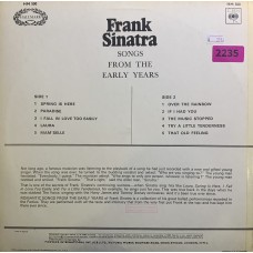 Frank Sinatra: «Romantic Songs From The Early Years»