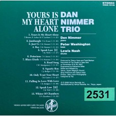 Dan Nimmer Trio: «Yours Is My Heart Alone»