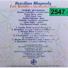 Lee Konitz & The Brazilian Band: «Brazilian Rhapsody»