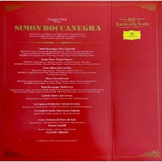 Giuseppe Verdi - Freni, Cappuccilli, Carreras, Ghiaurov, van Dam, Foiani, Orchestra Del Teatro Alla Scala, Coro Del Teatro Alla Scala, Romano Gandolfi, Claudio Abbado: «Simon Boccanegra»
