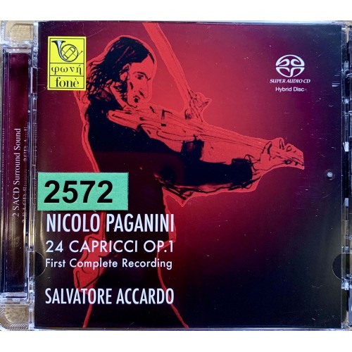 Nicolo Paganini, Salvatore Accardo: «24 Capricci Op.1»