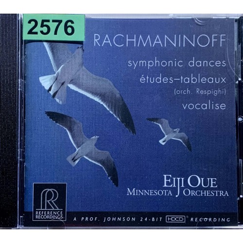 Rachmaninoff, Eiji Oue, Minnesota Orchestra: «Symphonic Dances - Etudes-Tableaux - Vocalise»