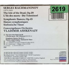 Rachmaninov - Concertgebouw Orchestra, Vladimir Ashkenazy: «Isle Of The Dead / Symphonic Dances»