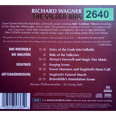 Richard Wagner: «The Golden Ring - Great Scenes From Der Ring Des Nibelung»