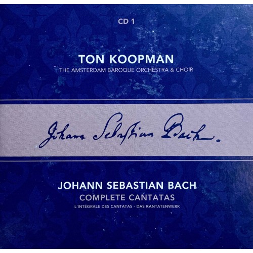 Ton Koopman, Johann Sebastian Bach, The Amsterdam Baroque Orchestra And Choir: «Complete Cantatas» CD 01