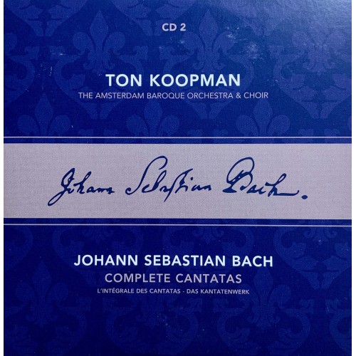 Ton Koopman, Johann Sebastian Bach, The Amsterdam Baroque Orchestra And Choir: «Complete Cantatas» CD 02