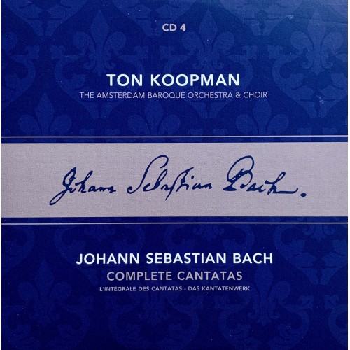 Ton Koopman, Johann Sebastian Bach, The Amsterdam Baroque Orchestra And Choir: «Complete Cantatas» CD 04